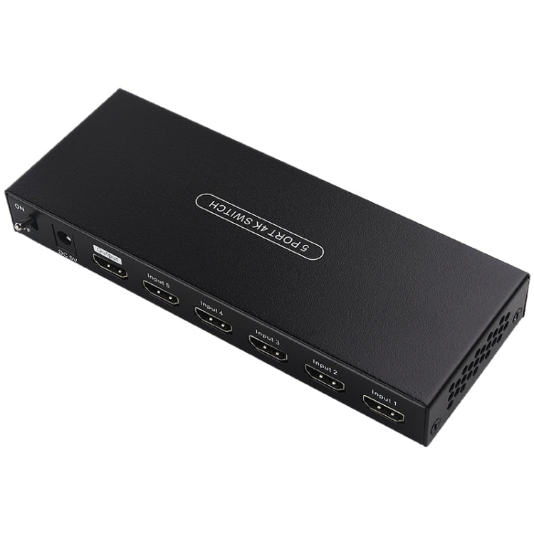 Measy SWH4651 4K 60Hz 5 ingressi 1 uscita commutatore convertitore HDMI, tipo di spina: spina europea, EU Plug Measy SWH4651 4K 60Hz 5 ingressi 1 uscita commutatore convertitore HDMI, tipo di spina: spina europea, EU Plug